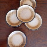 5 assiettes à tapas Salins