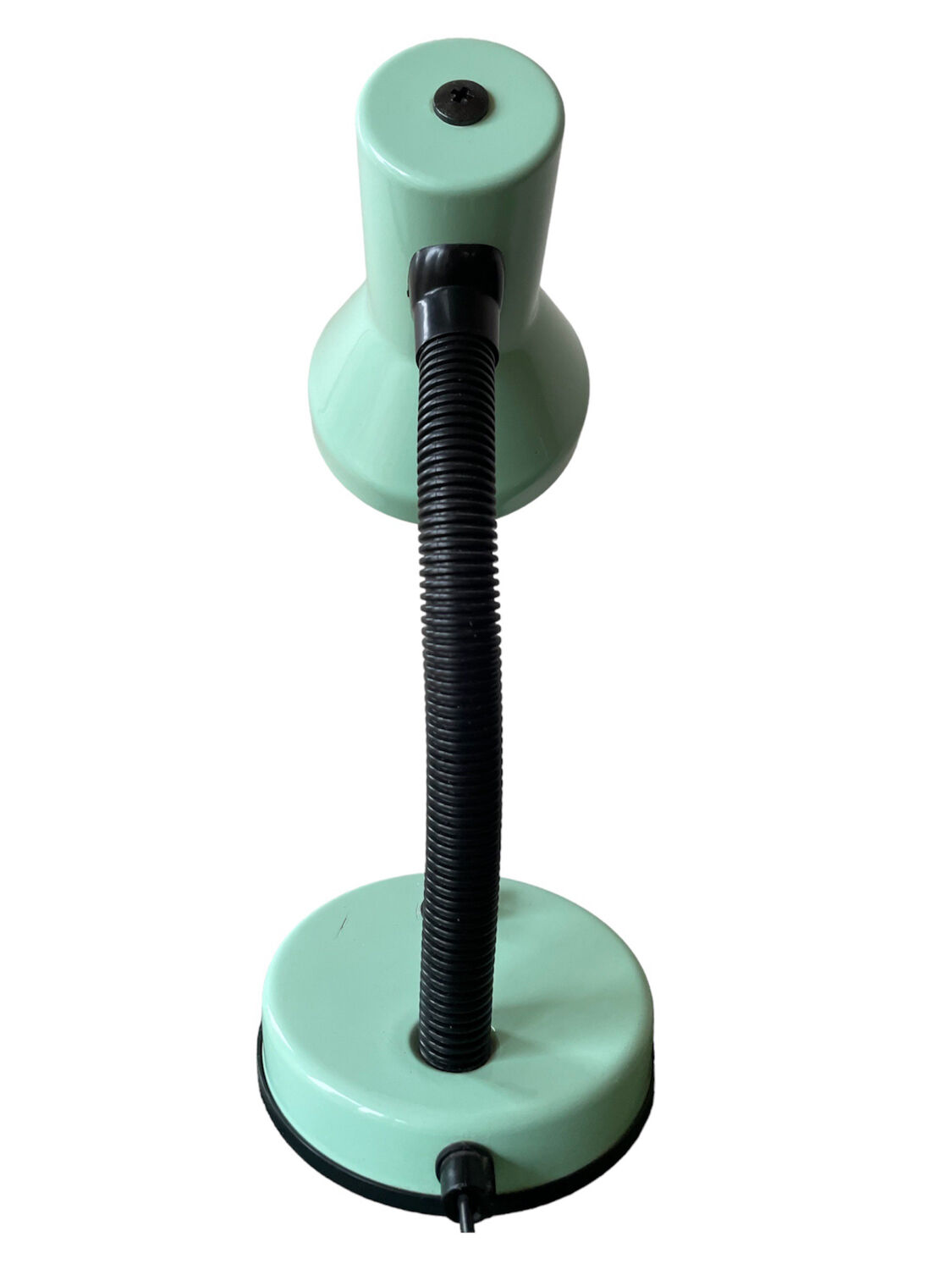 Vintage celadon color desk lamp 90s