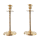 Pair of vintage brass candlesticks