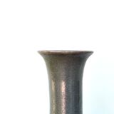 Vase bouteille en grès signé, années 70