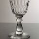 6 crystal wine glasses