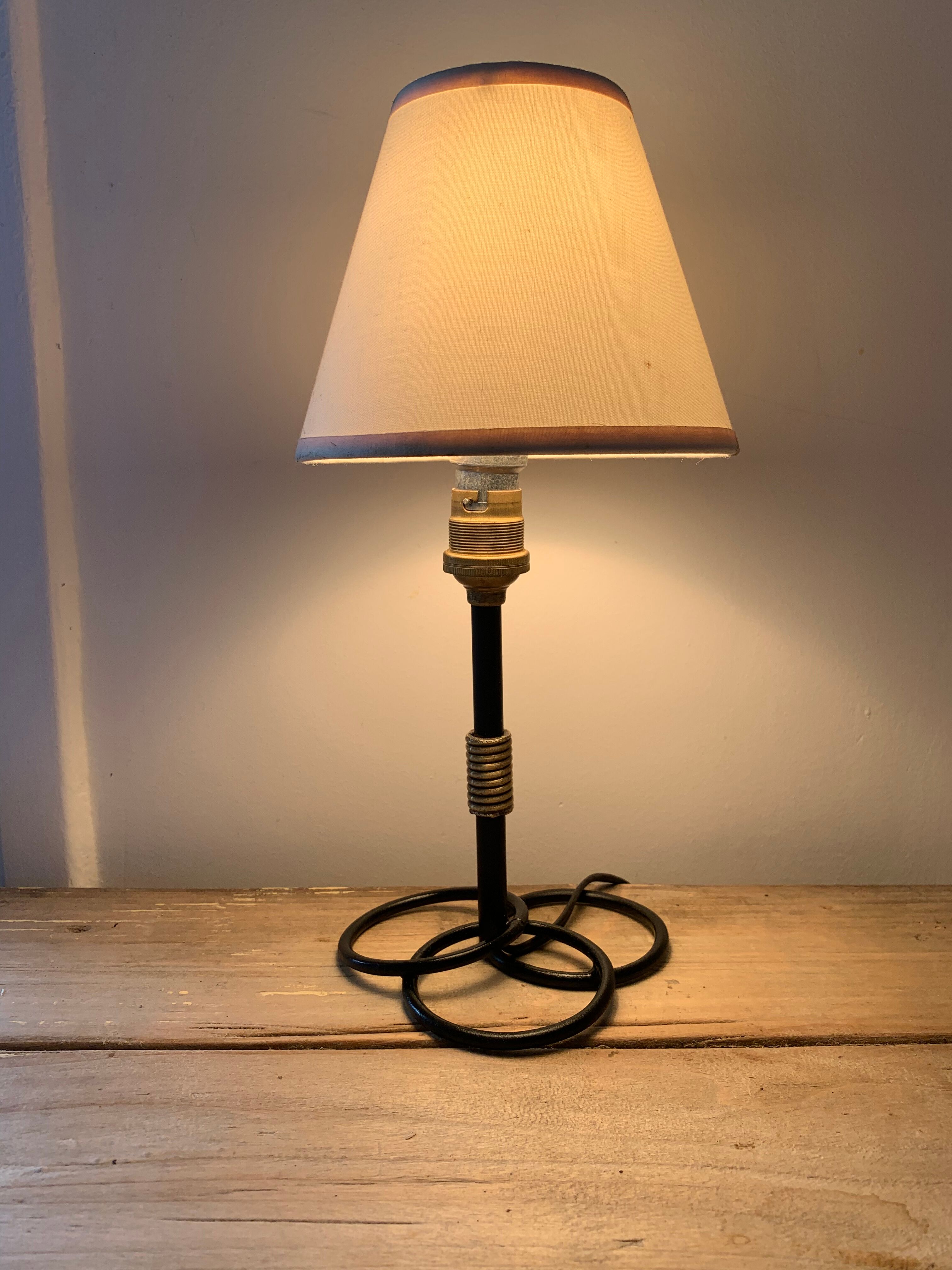 Old table lamp