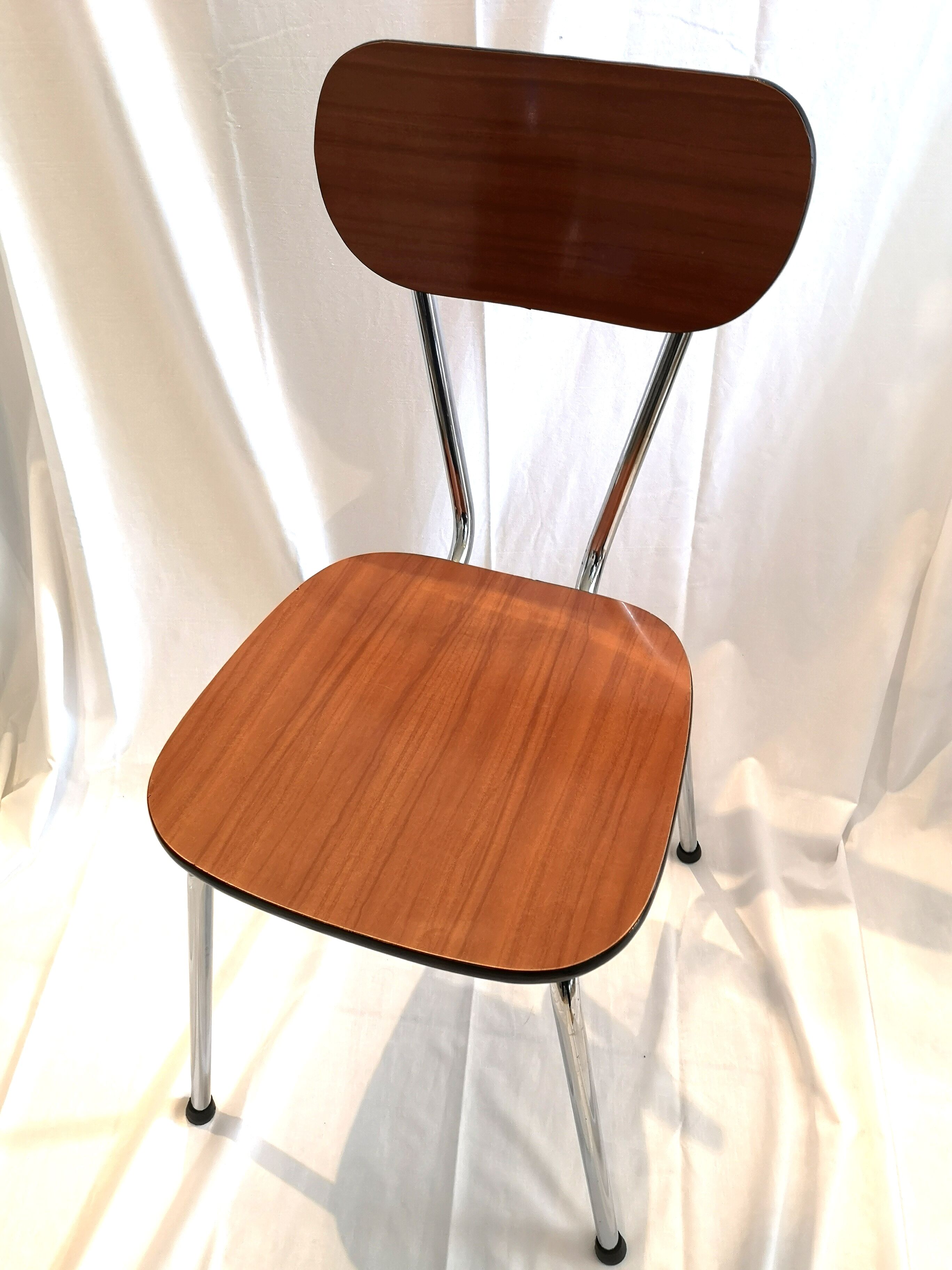 Brown formica Chair