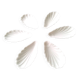 6 Pillivuyt white porcelain avocado bowls