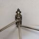 Vintage articulated towel rack 3 arms