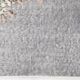 Tapis oriental turc vintage gris et crème