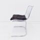 Rima set of 4 Radiofreccia chrome chairs by Gastone Rinaldi