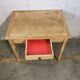 Bureau en bois brut