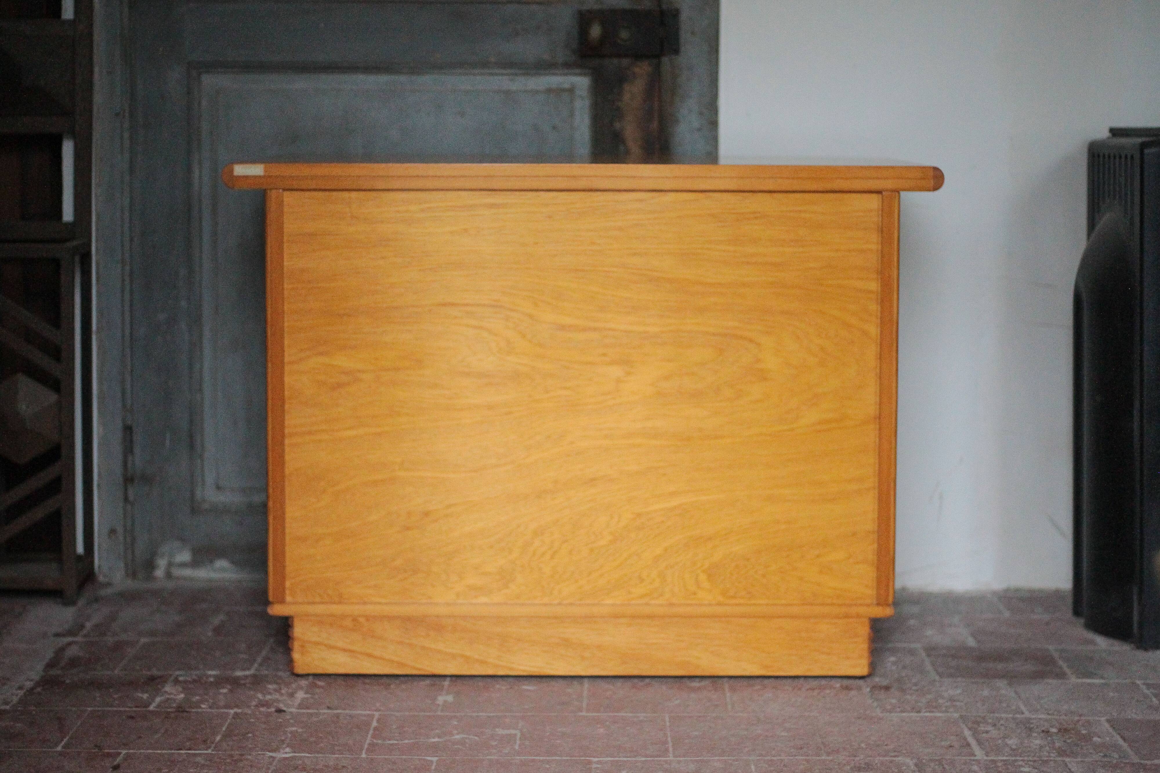 Vintage chest of drawers, Maugrion rattan chest of drawers for Roche Bobois