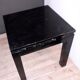 Pair of black square coffee table