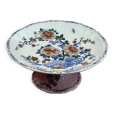 Compotier Gien décor pivoines  24 x 11 cm