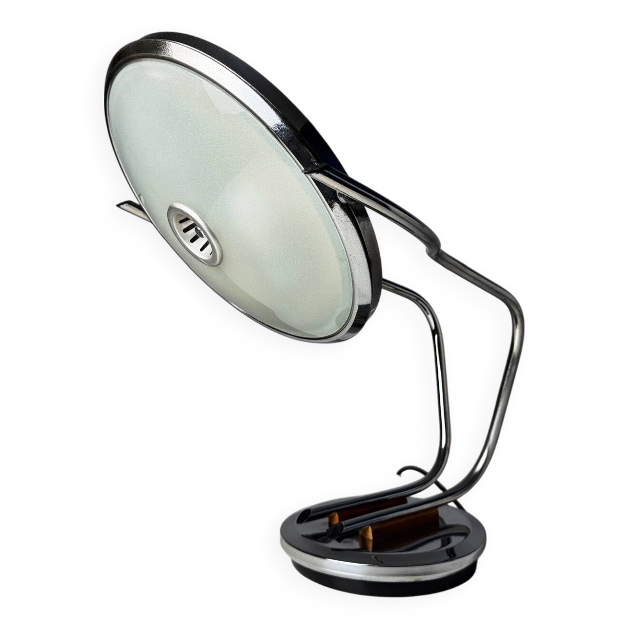 Lampe de bureau vintage Teio – Design argentin de l'ère spatiale (années 1970)