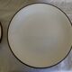 set of 12 flat plates in glazed earthenware Siena by KMK Scandinavia 1965