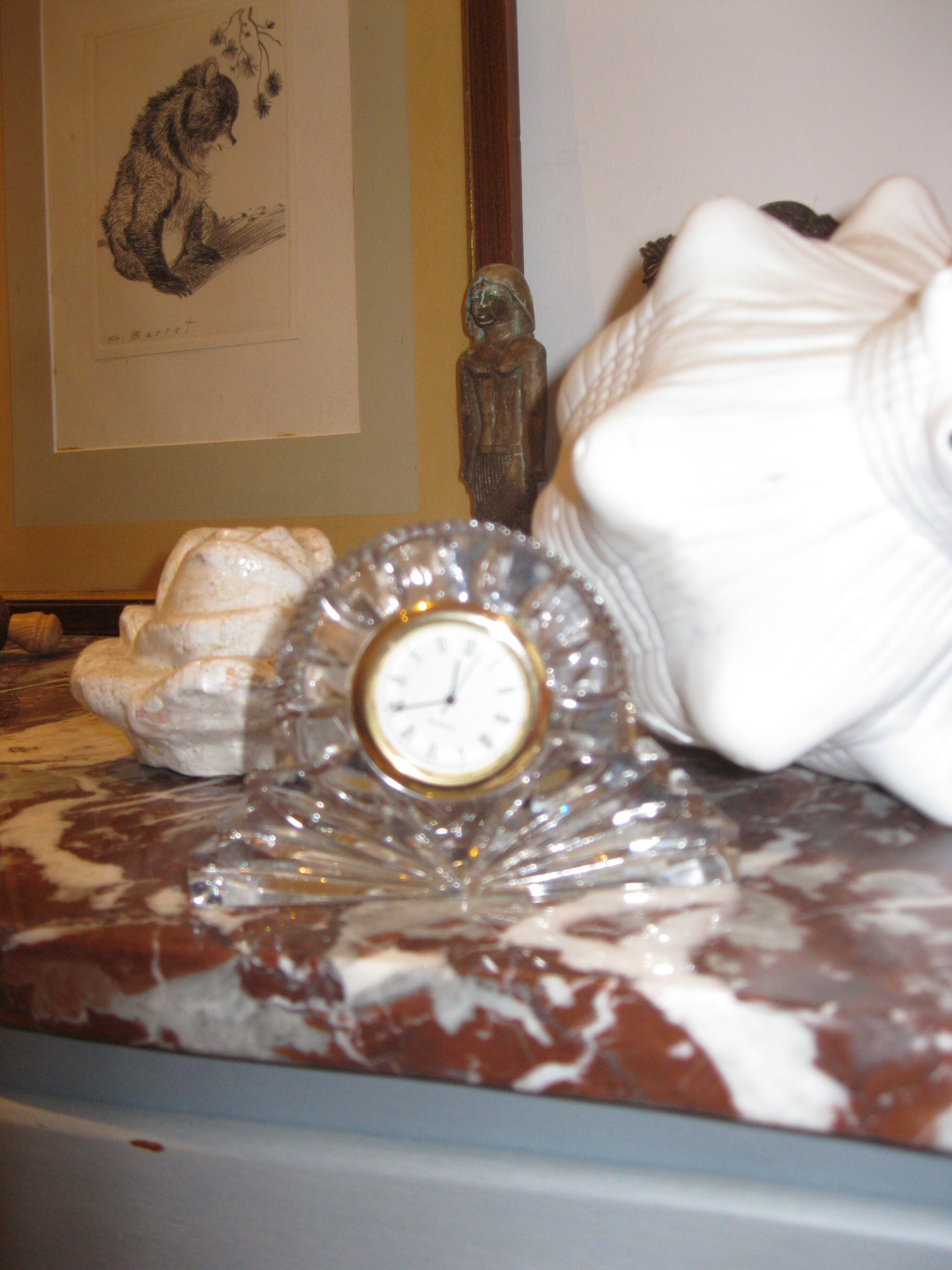 Bohemian crystal pendulum