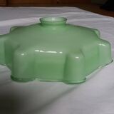 Suspensions abat jour opaline vert pastel