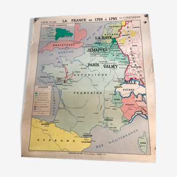 Geographical Map France