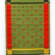 NOS Scandinavian 20th century modern flat weave rug by Karin Bernholm. 227/