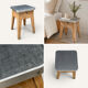 Raw wood storage stool 1950
