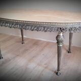 Onyx marble coffee table