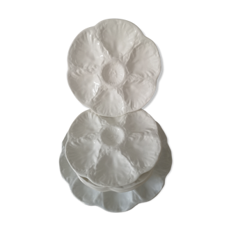 Gien oyster or seashell service party