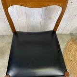 Series of 6 scandinavian chairs