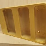 Wall-mounted plastic wall shelf