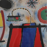 Joan Miró, Exhibition Poster Solomon R. Guggenheim Museum, Nowy Jork, Framed