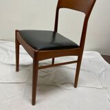 Suite of 6 very beautiful chairs Henning Kjaernulf, ks danemark