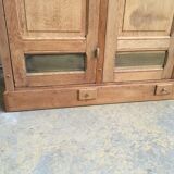 Old french bank locker room in oak