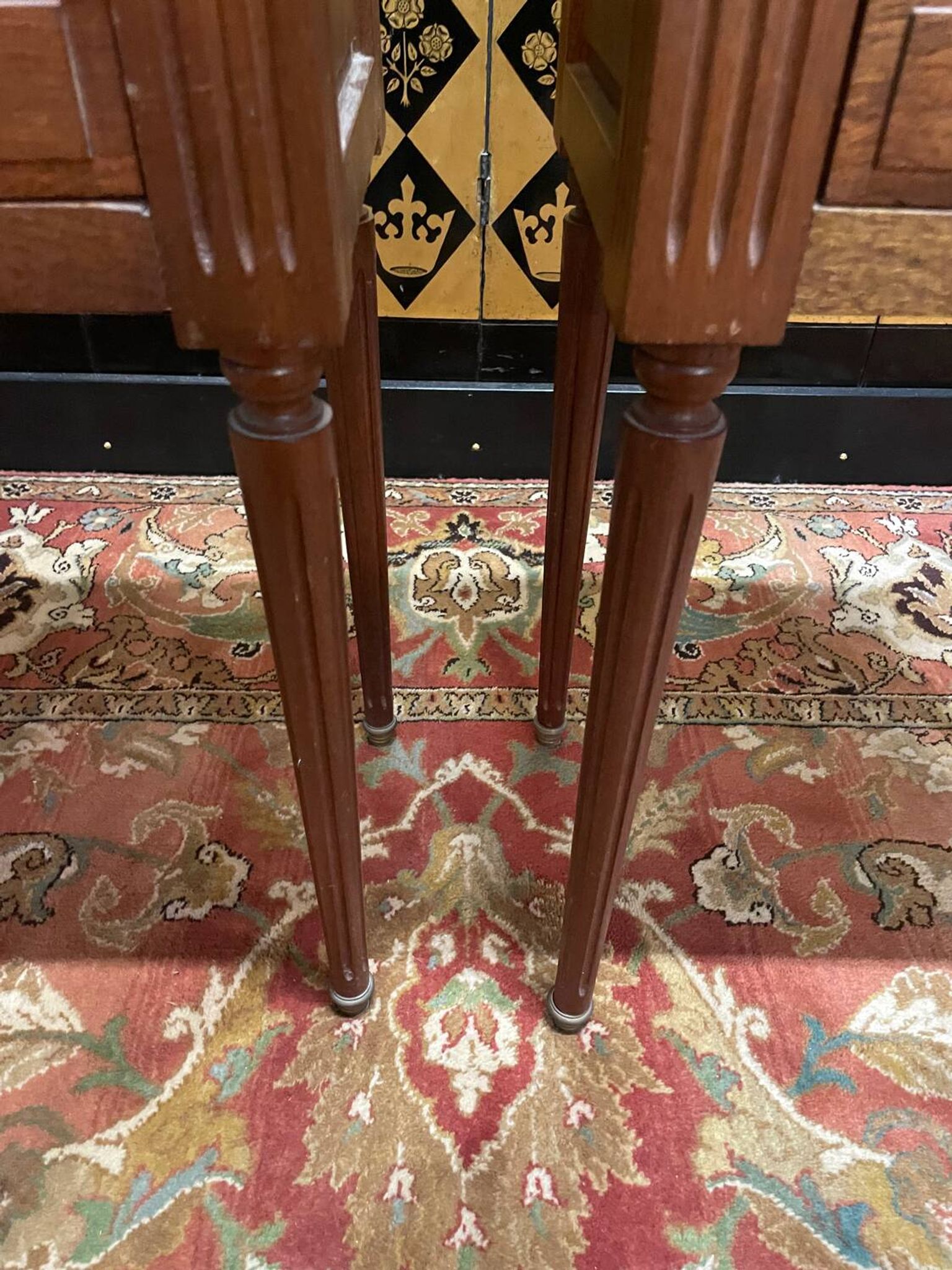 Pair of Art Deco style bedside tables