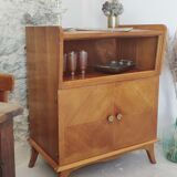 Vintage buffet veneer oak