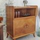 Buffet vintage placage chêne