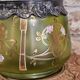 Boîte en verre bohémien antique Carl Hosch vers 1906