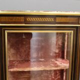 Louis XVI style showcase in marquetrics