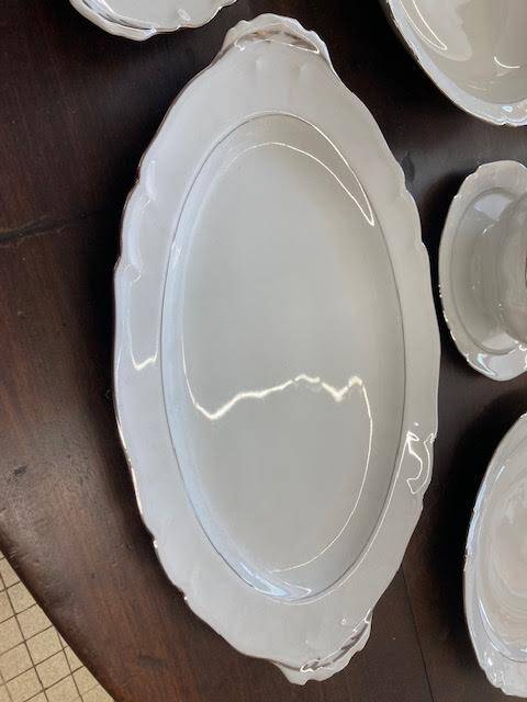 Limoges porcelain dinner service