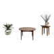 Table basse scandinave par Mobelintarsia, circa 1960