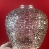 Set of 5 cut glass pendants circa 1960/70