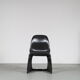 Chaise noire « Casalino » des années 2000 par Alexander Begge pour Casala, Allemagne – Large Stock!