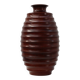 Large French turned wood vase in Art Deco style, ca. 1925