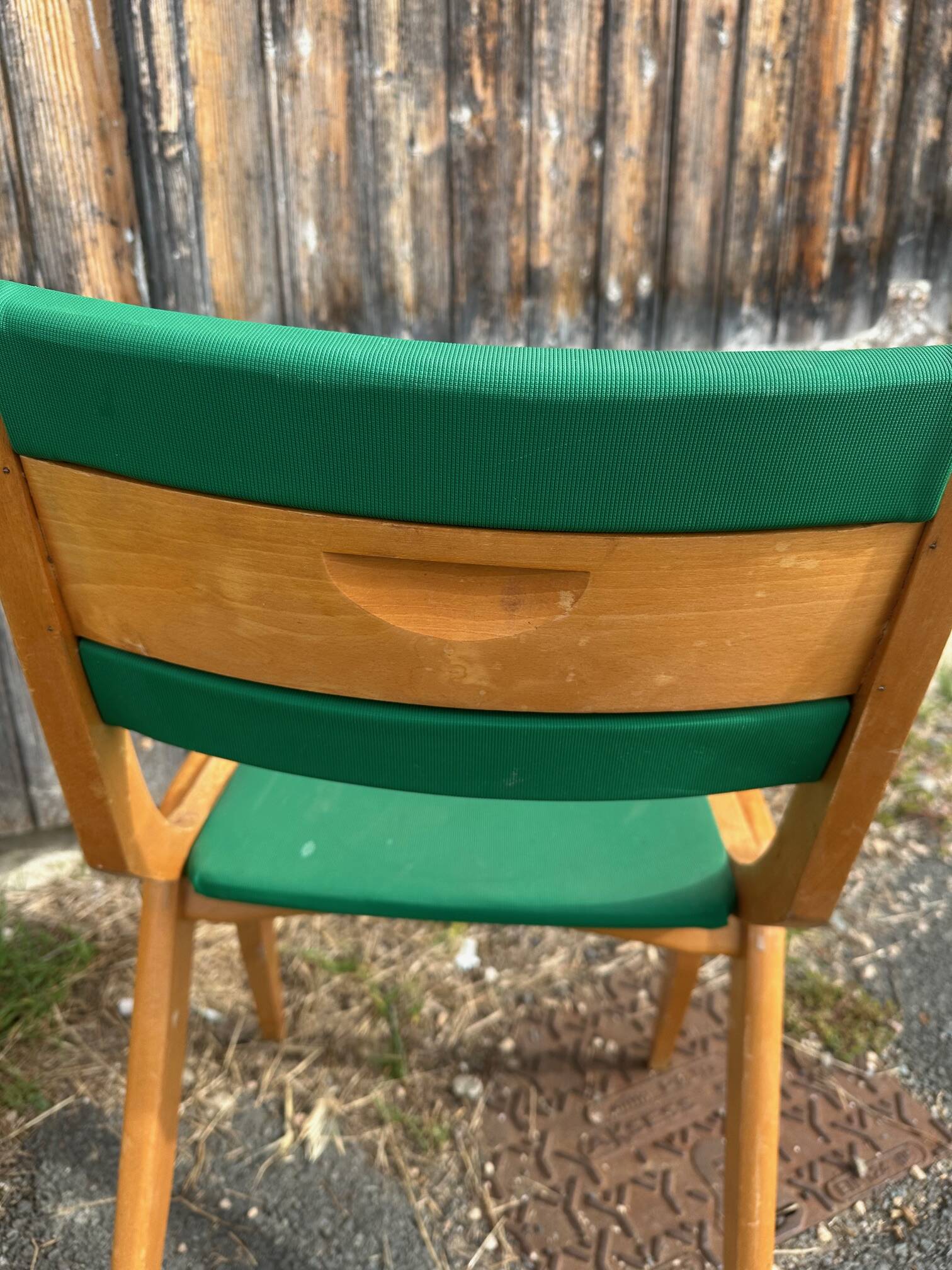 Deux chaises Boomerang