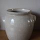 Vase garden pot glazed stoneware with two handles