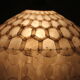Large chandelier of the 60s/70s mother-of-pearl stamps