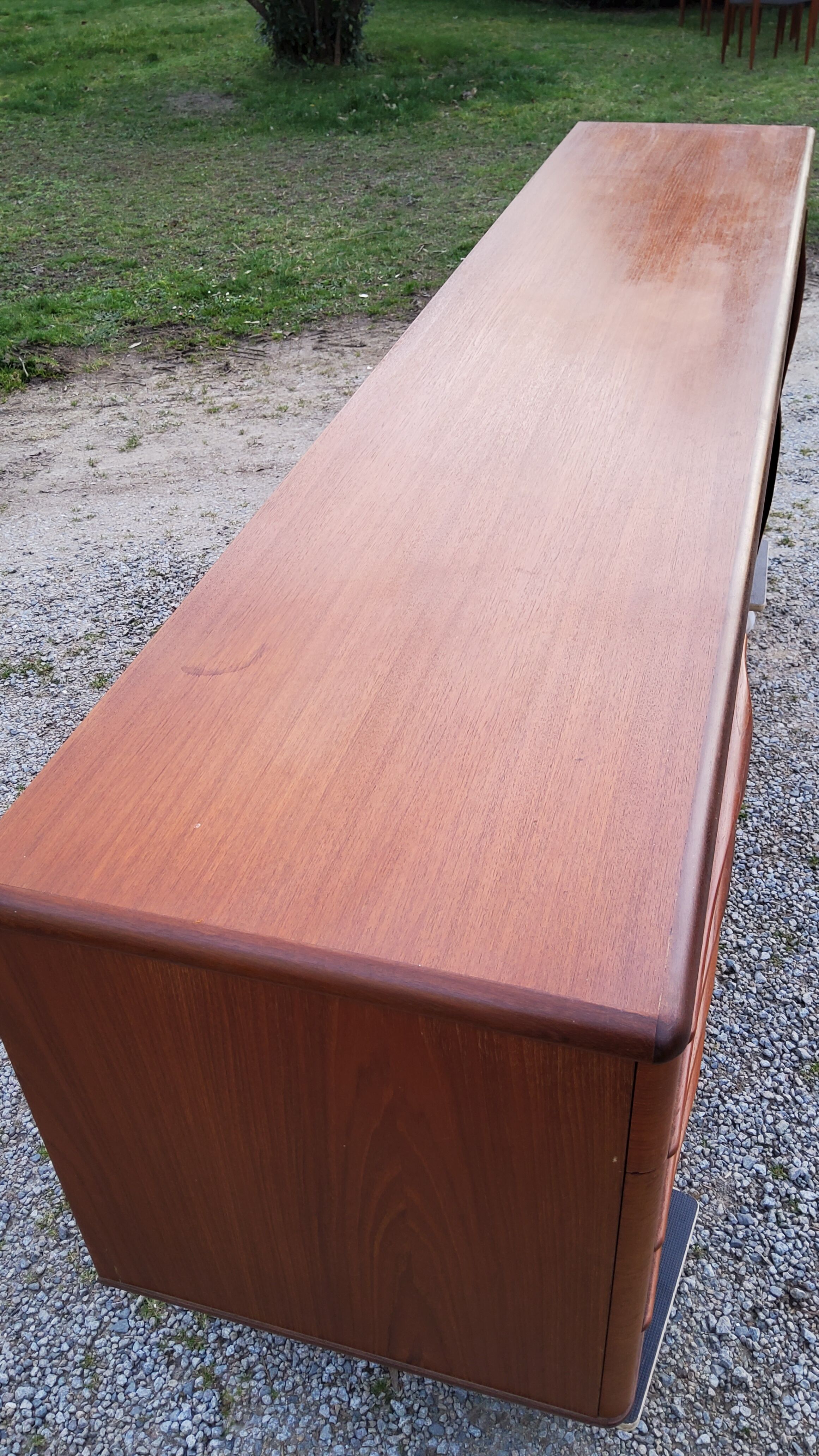 Scandinavian teak line buffet
