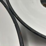 Enamelled sheet metal suspensions