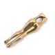 Brass woman's leg nutcracker, 1930s