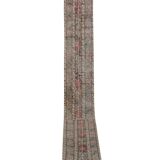 Vintage Turkish Oushak Rug Handwoven 52x712 cm