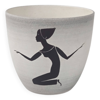 Cache-pot Milet vintage 1950