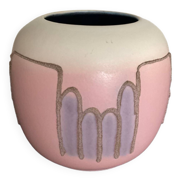 Vase vintage des années 80 West Germany