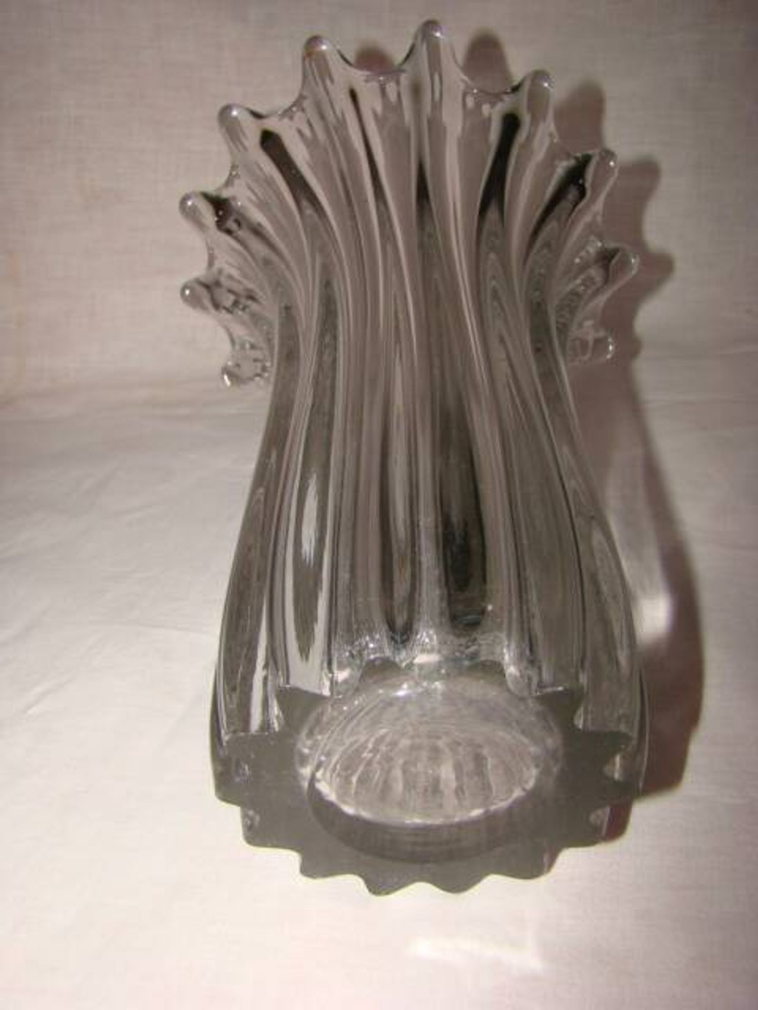 Vase en cristal, années 60