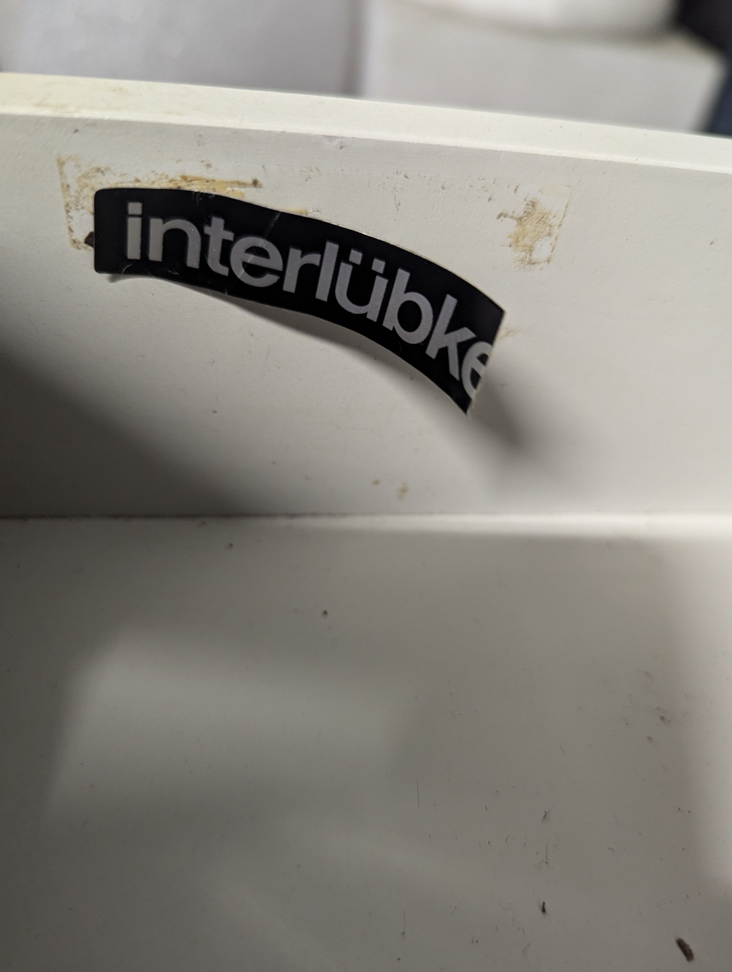 Interlübke dressing table console from the 70s